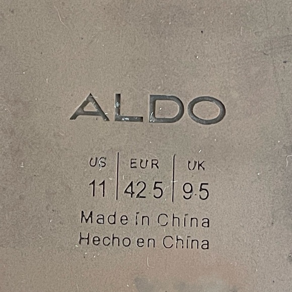 Aldo Elenaa Slide Sandal Brown Size 11 - Picture 12 of 13